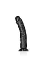 Ero Ukrivljeni realistični dildo s priseskom - 10""""/ 25,5 cm