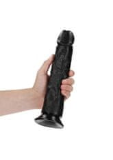 Ero Ukrivljeni realistični dildo s priseskom - 10""""/ 25,5 cm