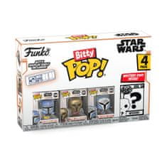 Funko Bitty POP: Mandalorian- Težki Mandalorian 4PK