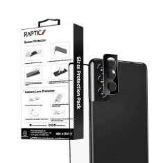 Miramarket X-Doria Raptic Glass Protection Pack - Samsung Galaxy S22+ kaljeno steklo za zaslon + komplet za prekrivanje kamere