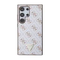 Guess Guess 4G Triangle Metal Logo - Etui Samsung Galaxy S24 Ultra (biały)