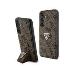 Guess Guess Grip Stand 4G Triangle Strass Logo - Ohišje za Samsung Galaxy S24+ (rjavo)