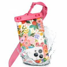 Rifle Paper Rifle Paper Waterproof Floating Pouch - Etui wodoodporne do smartfonów do 6.7" (Garden Party Blush)