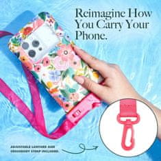 Rifle Paper Rifle Paper Waterproof Floating Pouch - Etui wodoodporne do smartfonów do 6.7" (Garden Party Blush)