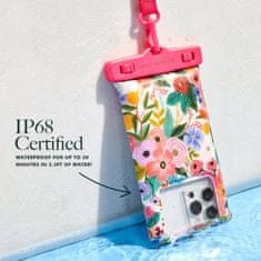 Rifle Paper Rifle Paper Waterproof Floating Pouch - Etui wodoodporne do smartfonów do 6.7" (Garden Party Blush)