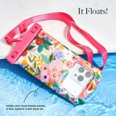 Rifle Paper Rifle Paper Waterproof Floating Pouch - Etui wodoodporne do smartfonów do 6.7" (Garden Party Blush)