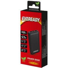 Miramarket Eveready PX20B - Powerbank 20000 mAh 2x USB-A (črna)