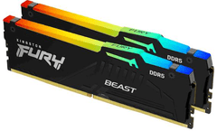 Kingston Fury Beast RAM disk, DDR5, 2x16GB, CL34, RGB, DIMM, XMP (KF568C34BBAK2-32)