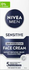 Nivea Vlažilna krema za moške Sensitive (Face Cream) 75 ml