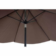 NEW Umbrelă de soare DKD Home Decor Rjava Črna Poliester Jeklo (300 x 300 x 250 cm)