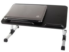 Verkgroup Zložljiva nastavljiva prenosna mizica za prenosnik z hlajenjem USB