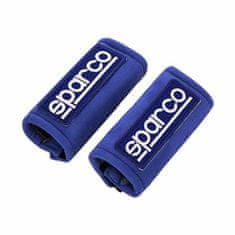 NEW Blazinice za varnostni pas Sparco 01099AZ Mini Modra (2 uds)