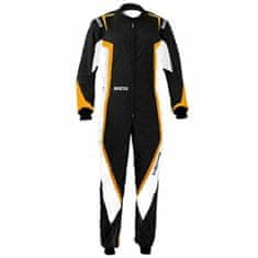 NEW Obleka za karting Sparco 002342NRAF3L Črna