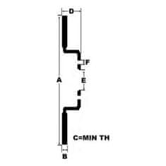 NEW Zavorni koluti Black Diamond KBD1483COM Prezračeno Sprednji Dolgočasno 12 Črte