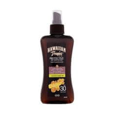 Hawaiian Tropic Protective Dry Spray Oil SPF30 suho olje za porjavitev s kokosom in arganovim oljem 200 ml