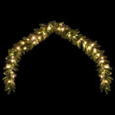 Vidaxl Božična girlanda z LED lučkami 10 m