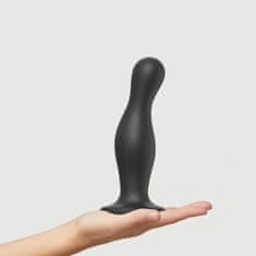 Ero DILDO ČEP CURVY BLACK - XL