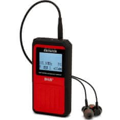 NEW Radio Aiwa Rdeča DAB/DAB+/FM Zaslon LED