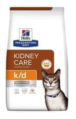 Hill's HILL'S PRESCRIPTION DIET Feline k/d Kidney Care Suha hrana za mačke Chicken 3 kg