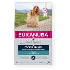 Eukanuba Eukanuba Breed Specific Cocker Spaniel 7,5 kg piščanec za odrasle