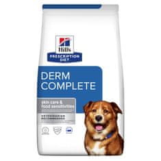 Hill's HILL'S Prescription Diet Derm Complete Canine - suha hrana za pse - 12 kg