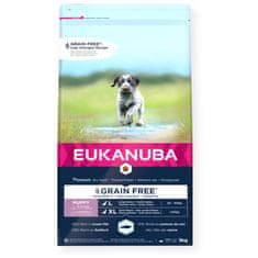 Eukanuba EUKANUBA Puppy large breed grain free ocean fish - suha hrana za pse - 3kg