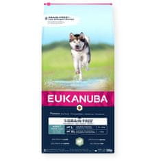 Eukanuba EUKANUBA Grain Free Adult Large&amp;Giant Lamb - suha hrana za pse - 12kg