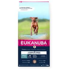 Eukanuba EUKANUBA Grain Free Adult All Breeds Venison - suha hrana za pse - 12kg