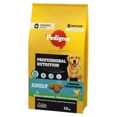 Pedigree PEDIGREE Professional Nutrition Adult s perutnino in zelenjavo, srednje in velike pasme - suha hrana za pse - 12kg