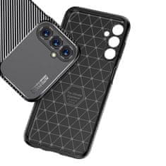 Nexeri SAMSUNG GALAXY A25 5G Oklepni etui Odporen na udarce Nexeri Carbon Fiber black