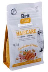 Brit BRIT Care Grain Free Haircare Healthy &amp; Shiny Coat - suha hrana za mačke - 400 g