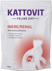 Kattovit KATTOVIT Niere Renal - hrana za mačke - 0,4 kg vrečke