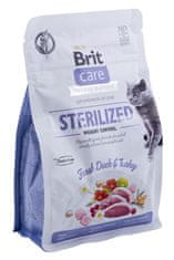 Brit BRIT Care Grain-Free Sterilized Weight Control - suha hrana za mačke - 400 g