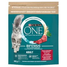 slomart PURINA One Bifensis Adult Beef - suha hrana za mačke - 800 g