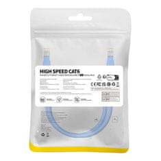 BASEUS Okrogli kabel Baseus Ethernet RJ45, Cat.6, 0,5 m (modri)