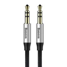 BASEUS Baseus Yiven Audio Cable Cable 3.5 male Audio M30 1.5M Silver+ Black