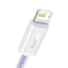 BASEUS Kabel USB za serijo Lightning Baseus Dynamic 2, 2,4 A, 2 m (vijolične barve)