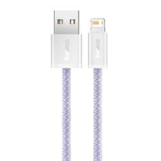 BASEUS Kabel USB za serijo Lightning Baseus Dynamic 2, 2,4 A, 2 m (vijolične barve)