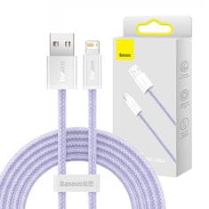 BASEUS Kabel USB za serijo Lightning Baseus Dynamic 2, 2,4 A, 2 m (vijolične barve)