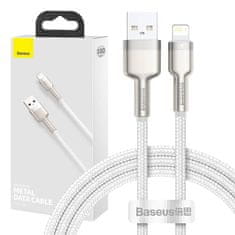 BASEUS Kabel USB za Lightning Baseus Cafule, 2,4 A, 1 m (bel)