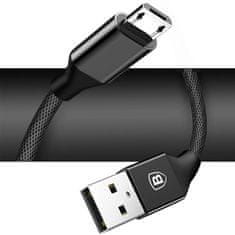 BASEUS Baseus Yiven Micro USB kabel 150cm 2A - črn