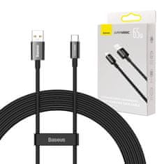 BASEUS Baseus Superior Series kabel USB na USB-C, 65W, PD, 2m (črn)