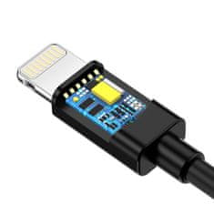 Choetech Kabel USB na Lightning Choetech IP0026, MFi,1,2 m (črn)