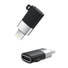 XO Adapter USB-C to Lightning XO NB149-D (black)