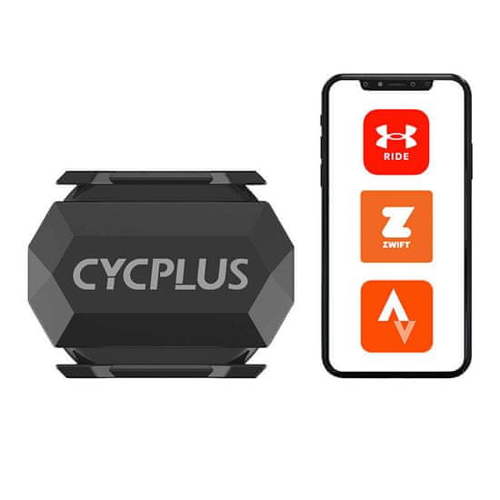 CYCPLUS Senzor za merjenje hitrosti Cycplus C3 - združljiv z Wahoo, Zwift, Endomondo, Mapmyride itd.