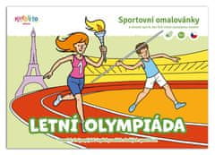 Kresli.to Poletne olimpijske igre - Športne pobarvanke A5