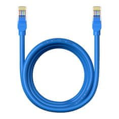 BASEUS Okrogli kabel Baseus Ethernet RJ45, Cat.6, 3 m (modri)