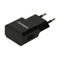 Duracell Duracell stenski polnilec USB, 2,1 A (črn)