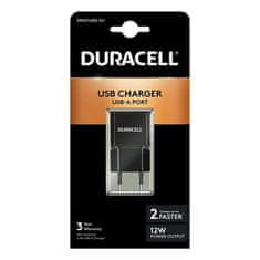 Duracell Duracell stenski polnilec USB, 2,1 A (črn)