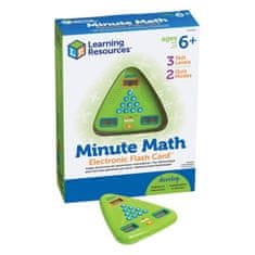 Learning Resources Minutna matematika Elektronska bliskovna kartica Učna sredstva LER 6965